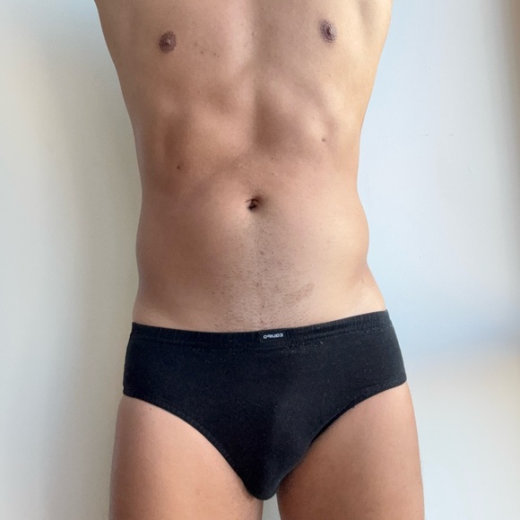 New Equipo Men's Black Briefs - Picture 1 of 4